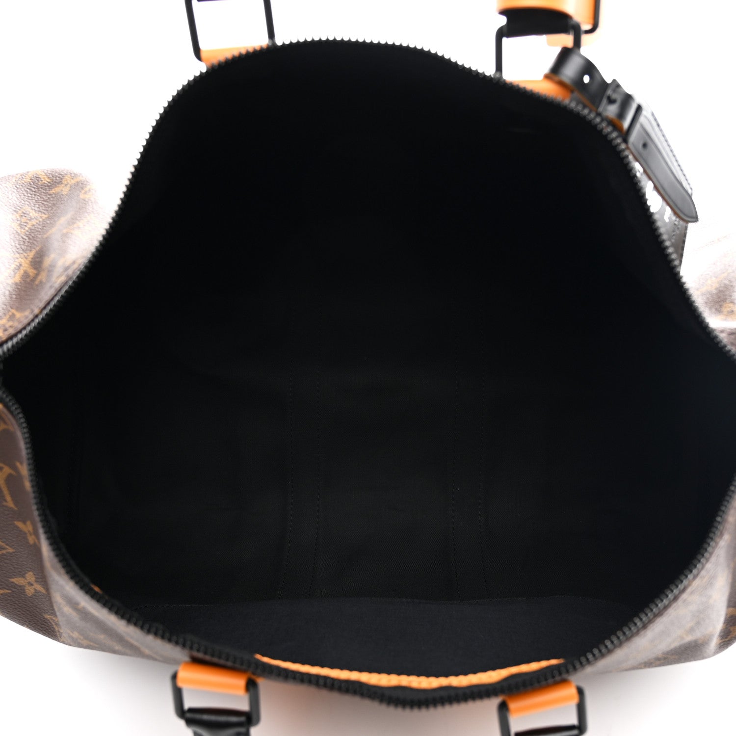 Louis Vuitton Monogram Macassar Keepall Bandouliere 45 Radiant Sun 4 of 8