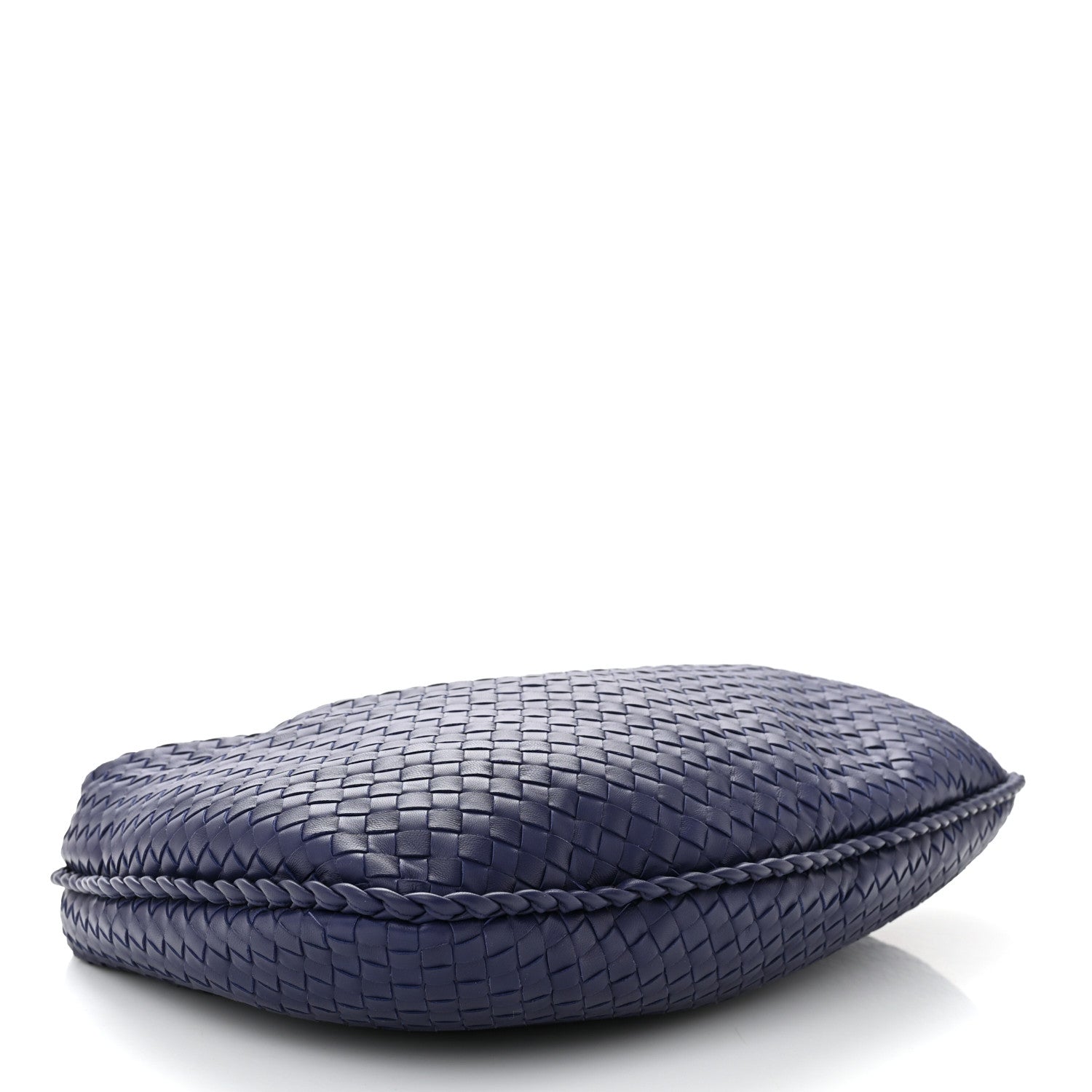 Bottega Veneta Nappa Intrecciato Large Veneta Hobo Sapphire 4 of 10