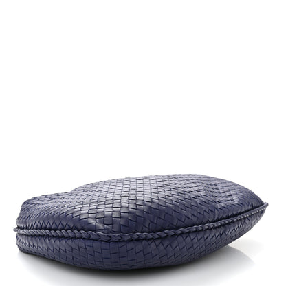 Bottega Veneta Nappa Intrecciato Large Veneta Hobo Sapphire 4 of 10