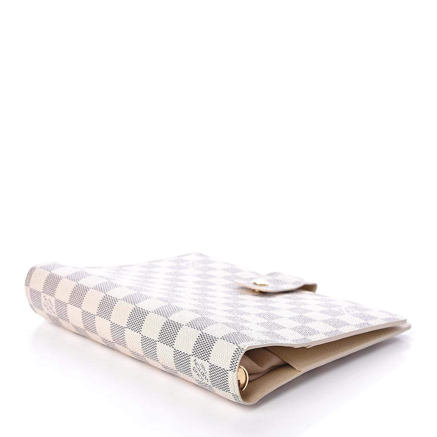 Damier Azur Large Ring Agenda Cover