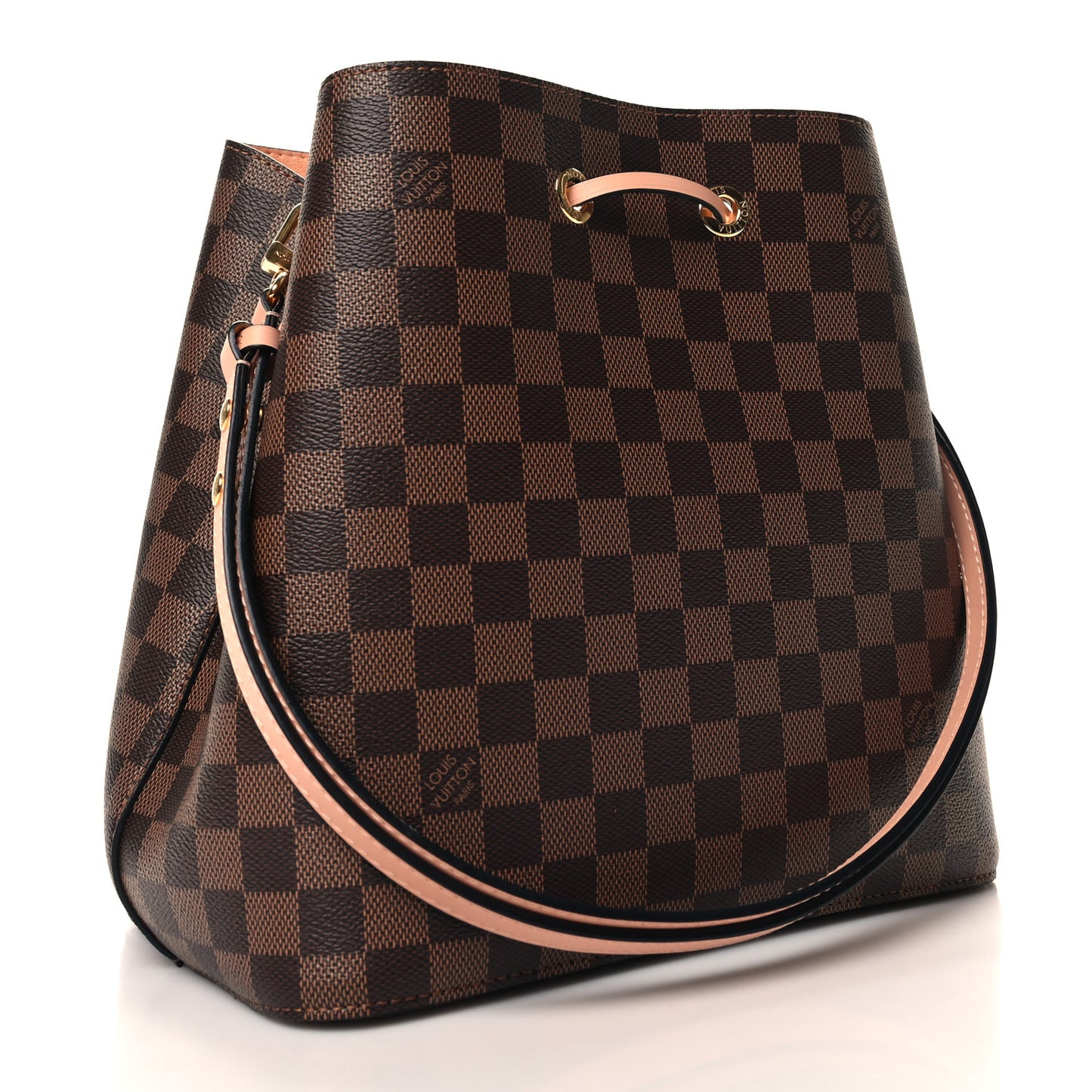 Damier Ebene Neonoe MM Venus Pink