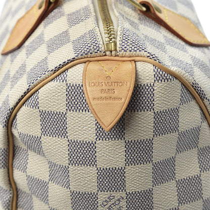 Louis Vuitton Damier Azur Speedy 25 8 of 10