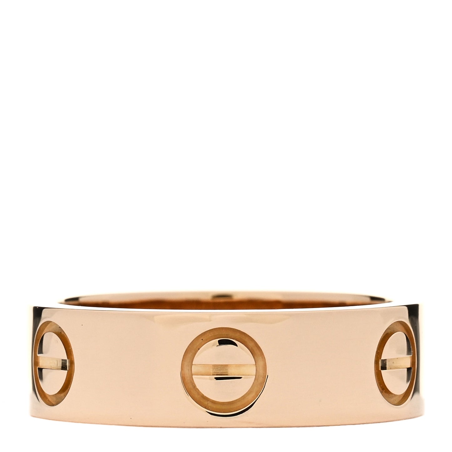 18K Yellow Gold 5.5mm LOVE Ring 50 5.25
