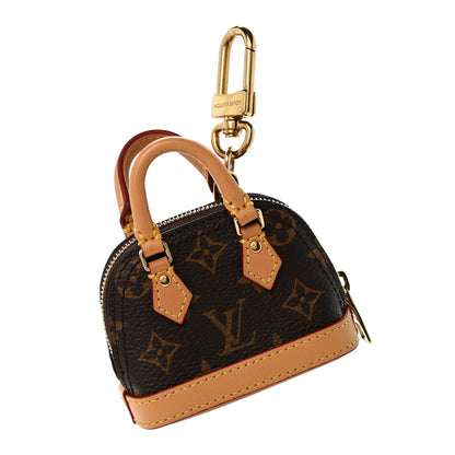 Louis Vuitton Monogram Micro Alma Bag Charm 1 of 7