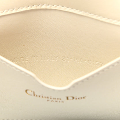 Christian Dior Lambskin Embroidered Le Soleil Tarot Pouch Clutch Latte 7 of 10