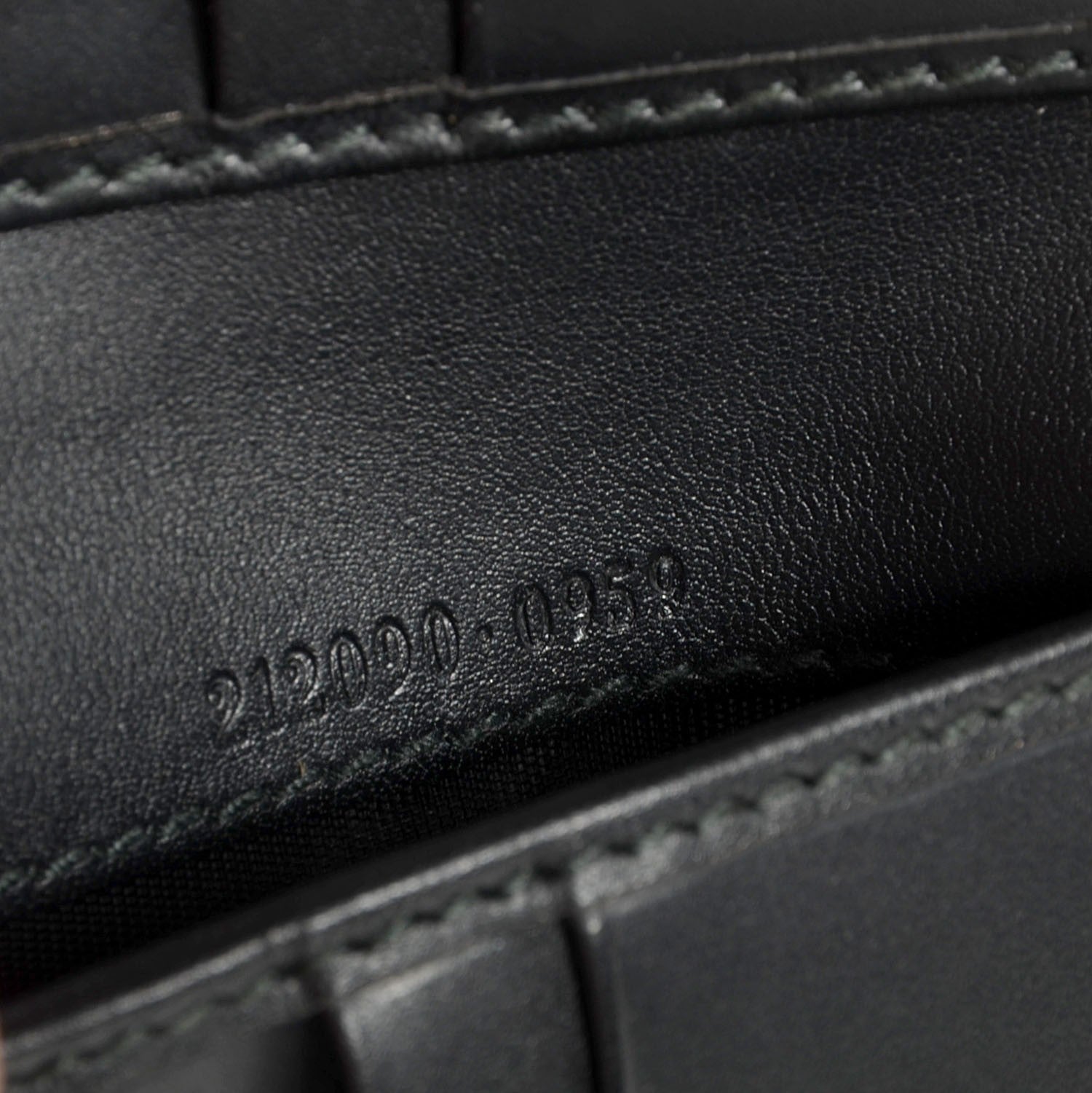 Gucci Crystal Monogram Icon Bar French Flap Wallet Navy 7 of 8
