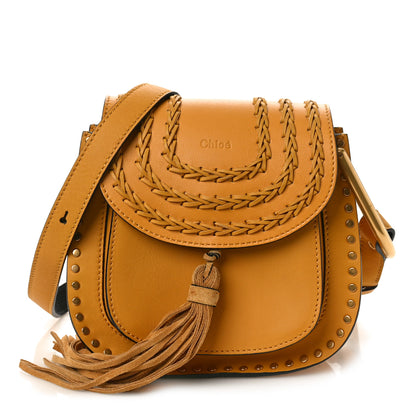 Chloe Calfskin Braided Mini Hudson Shoulder Bag Sunflower 1 of 9