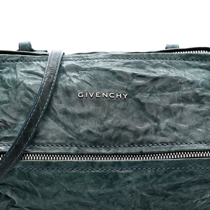 Givenchy Tumbled Sheepskin Mini Pandora Mineral Blue 8 of 10