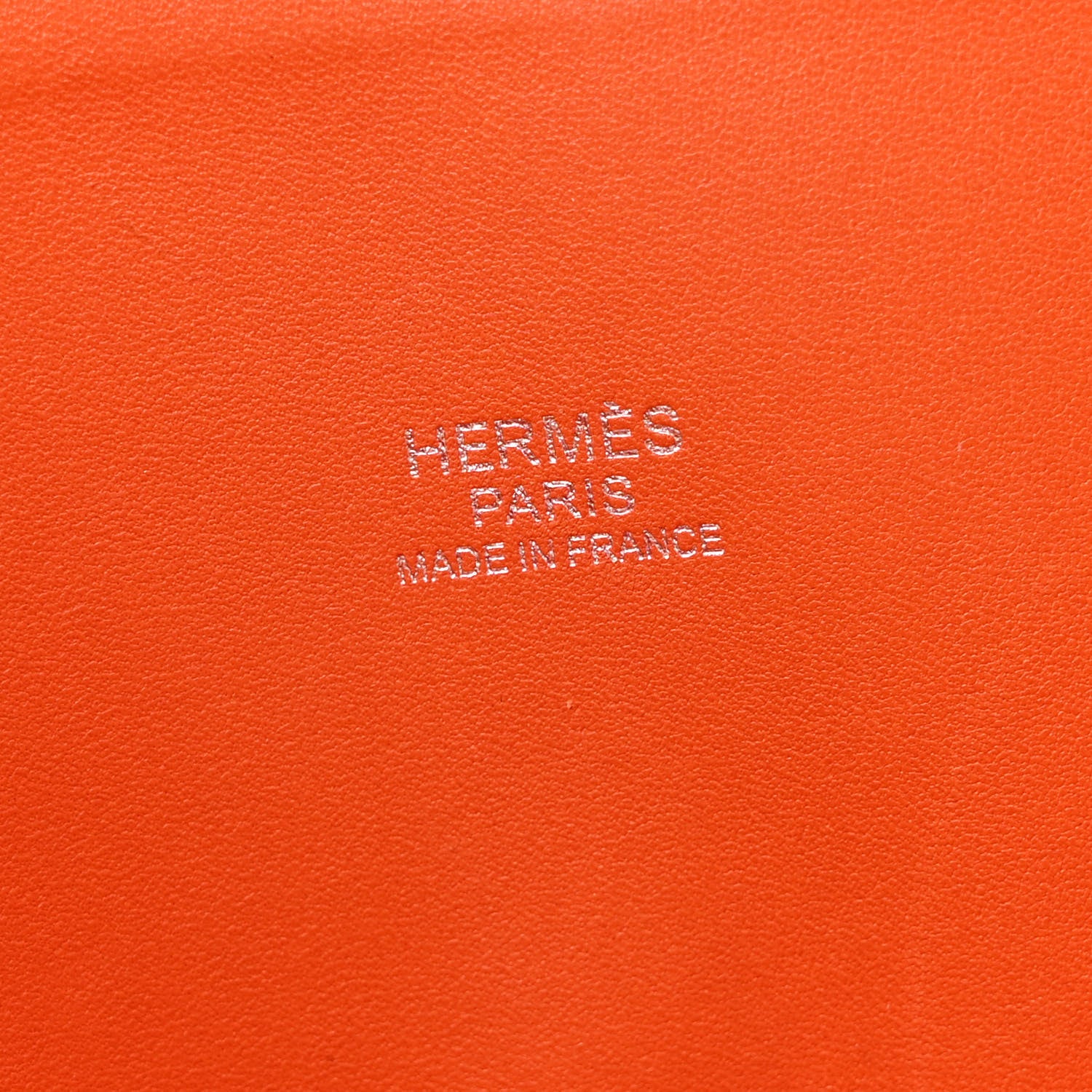 Hermes Taurillon Clemence Bolide 35 Orange Poppy 6 of 12