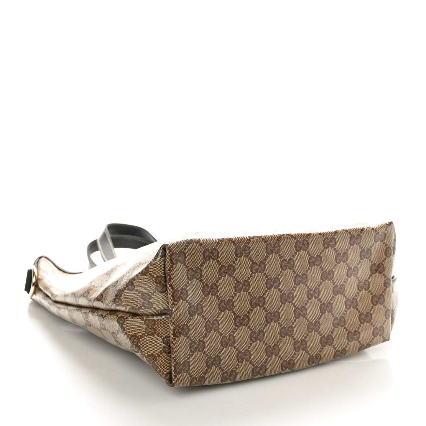 Crystal Monogram Joy Tote Dark Brown