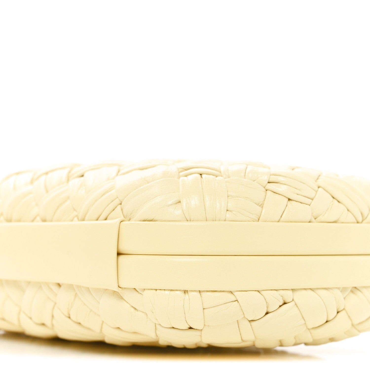 Bottega Veneta Intrecciato Minaudiere Knot Clutch Ice Cream 9 of 9