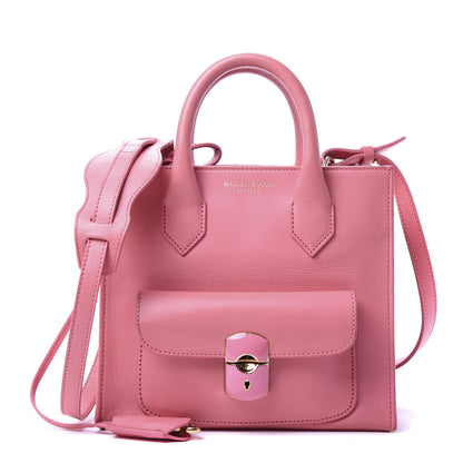 Balenciaga Calfskin Padlock Mini All Afternoon Tote Rose Fluo 1 of 14