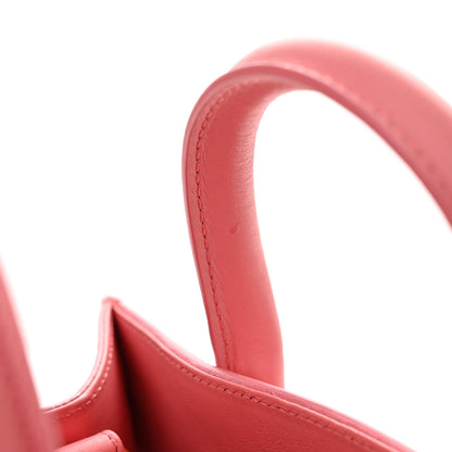 Balenciaga Calfskin Padlock Mini All Afternoon Tote Rose Fluo 14 of 14