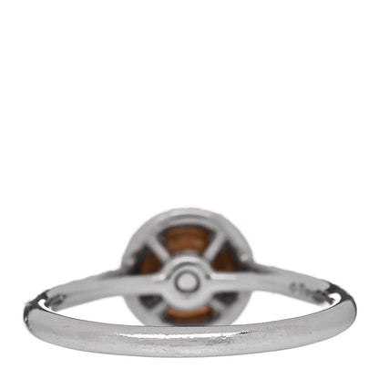 Tiffany Platinum 18K Rose Gold Pink Diamond Soleste Engagement Ring 52 6 3 of 5