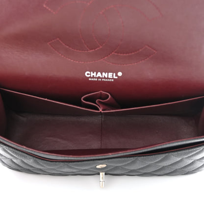 Chanel Caviar Quilted Jumbo Double Flap Black 5 of 12