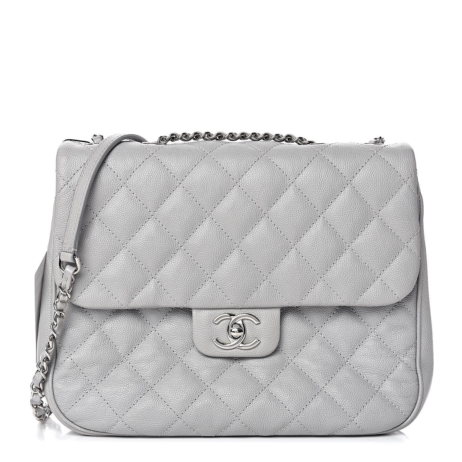 Chanel Caviar Quilted Large Urban Companion Flap Grey 1 of 14