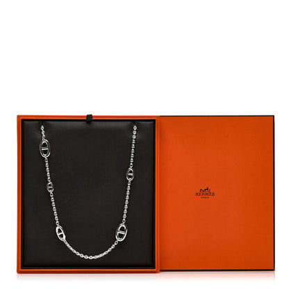 Hermes Sterling Silver Farandole Necklace 120 5 of 5