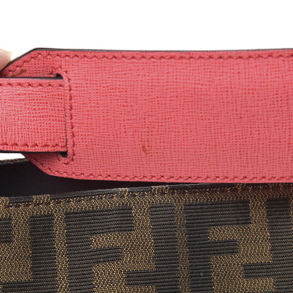 Fendi Zucca Vitello Elite Small Hobo Tobacco Ecstasy 11 of 11