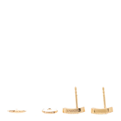Messika 18K Rose Gold Diamond Move Uno Earrings 3 of 4