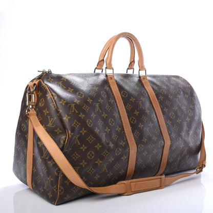 Louis Vuitton Monogram Keepall Bandouliere 55 2 of 17