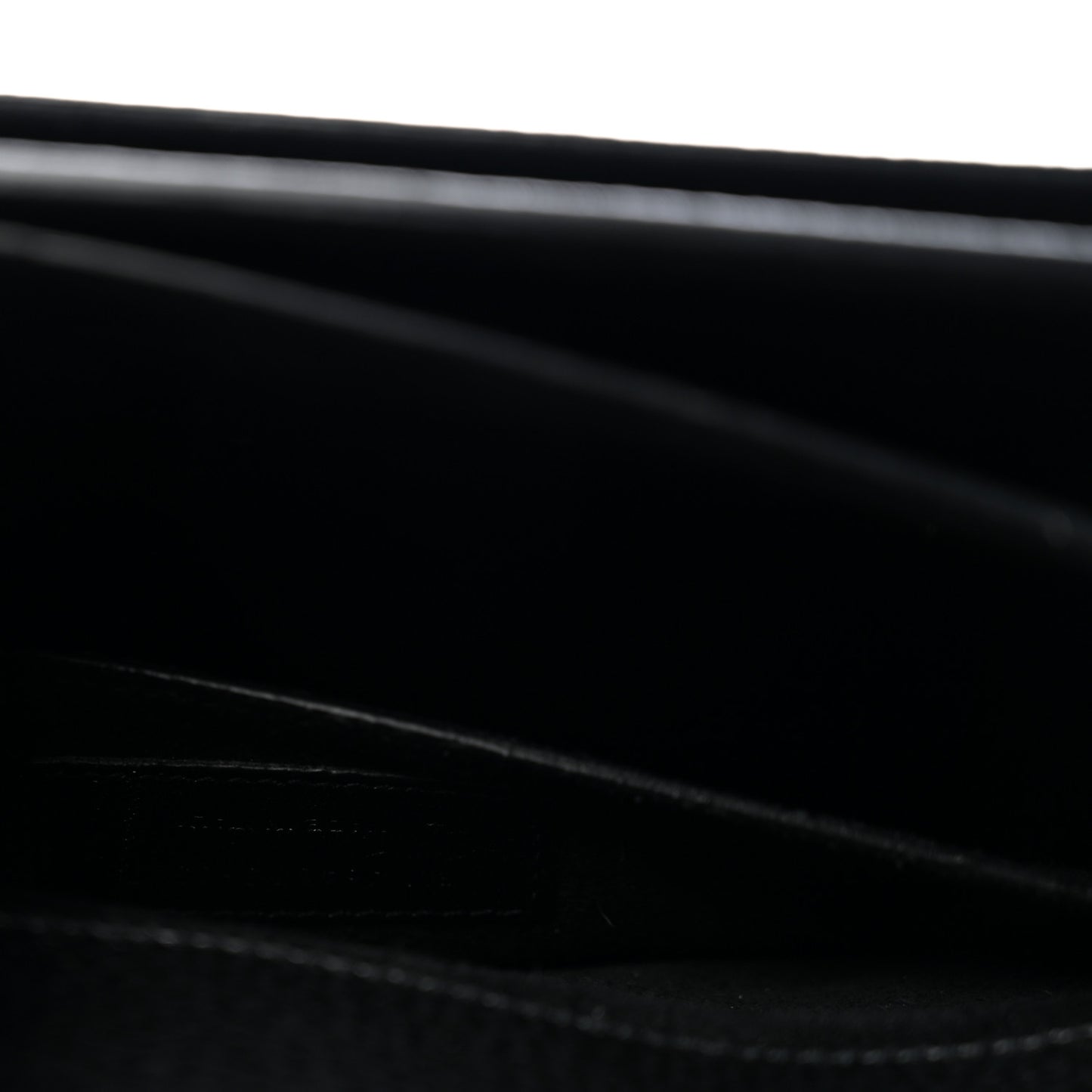 Calfskin Medium Monogram Sunset Satchel Black