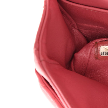 Chanel Lambskin Quilted Medium Double Flap Pink 7 of 10