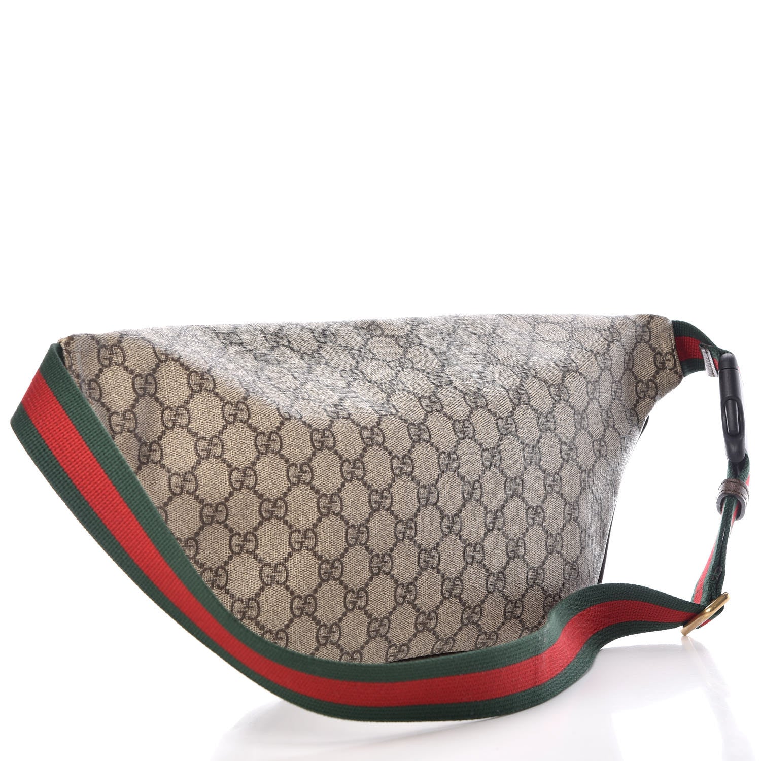 Gucci GG Supreme Monogram Courrier Belt Bag Beige New Acero 3 of 11