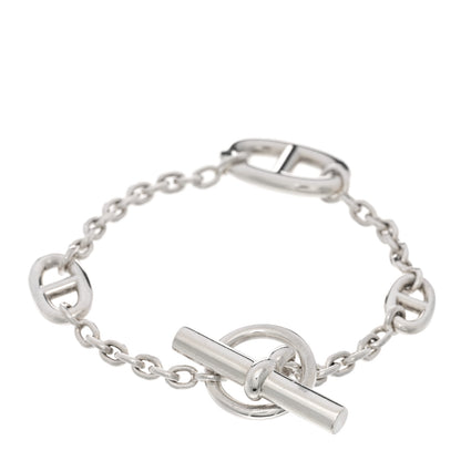 Hermes Sterling Silver Farandole Bracelet LG 2 of 4