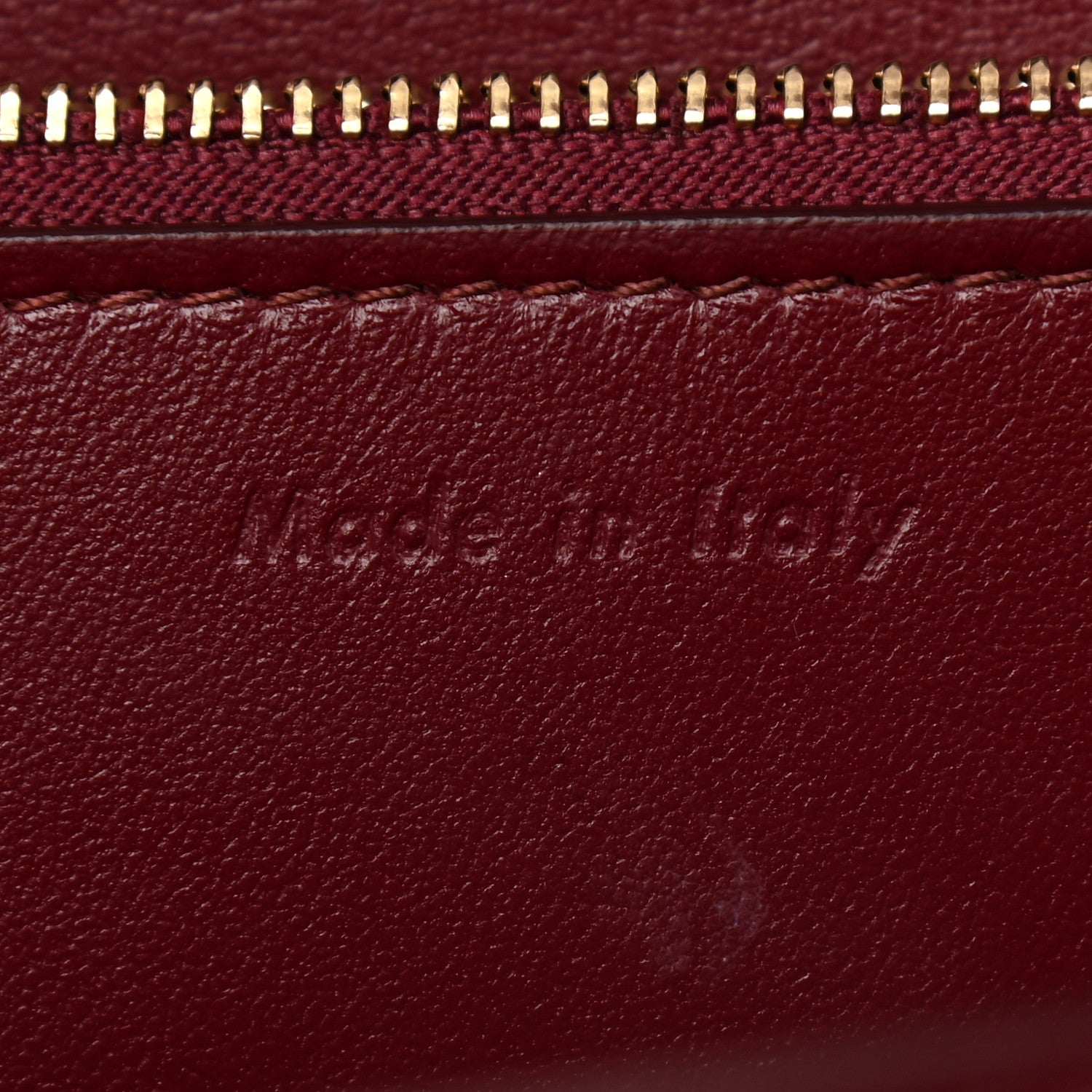 Celine Box Calfskin Medium Classic Box Flap Bag Burgundy 6 of 11