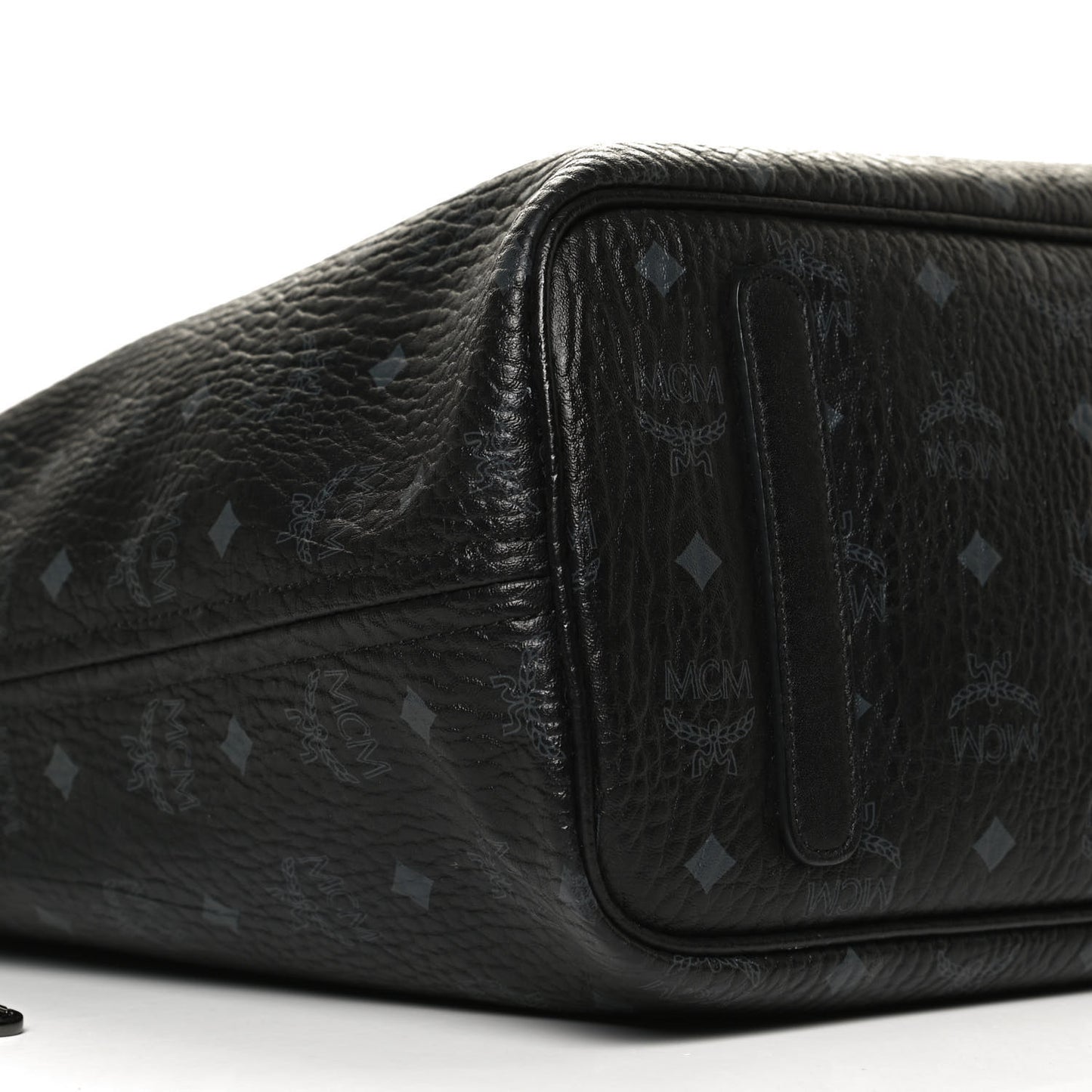 Visetos Medium Reversible Shopper Tote Black