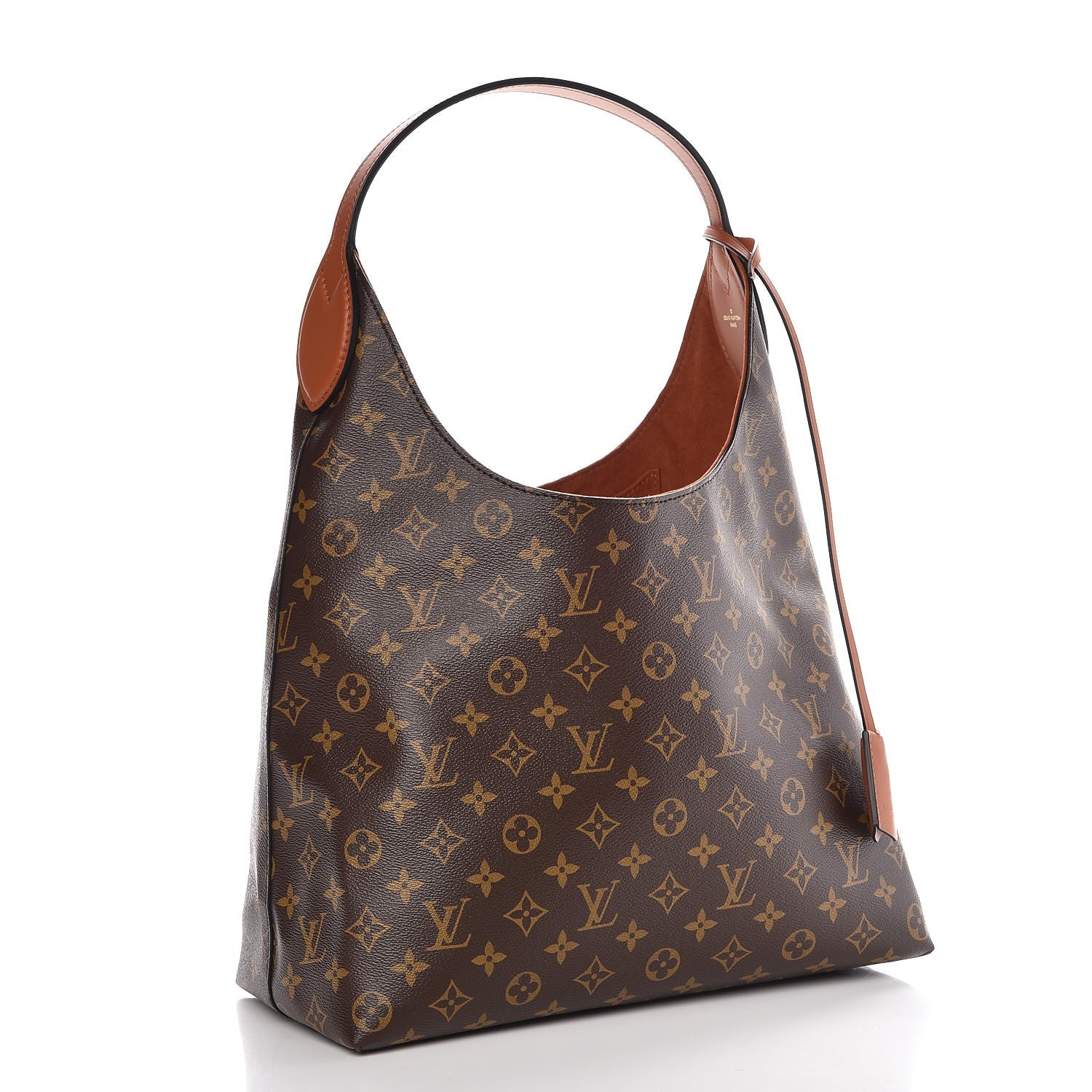 Louis Vuitton Monogram Flower Hobo Caramel 3 of 8