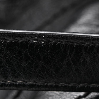 Saint Laurent Crinkled Calfskin Matelasse Monogram Large Niki Shopper Tote Black 16 of 17