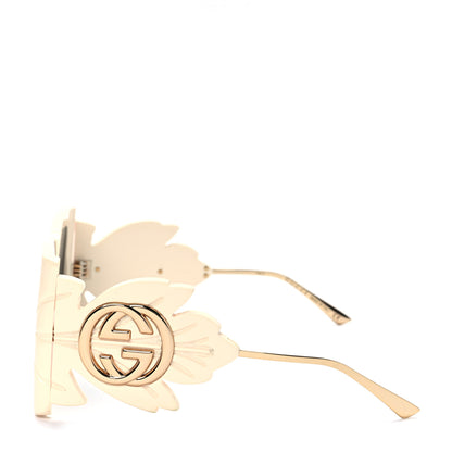 Gucci Acetate Square Frame Wing Sunglasses GG0535S Ivory 3 of 7