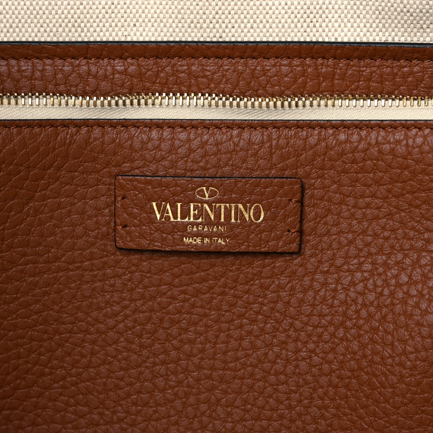 Raffia Calfskin Rockstud Summer Tote Multicolor