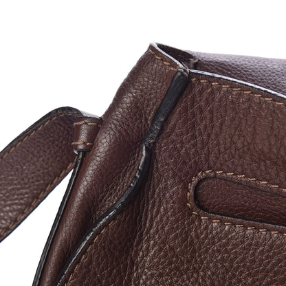 Chloe Calfskin Medium Marcie Round Crossbody Bag Coffee Shot 10 of 13