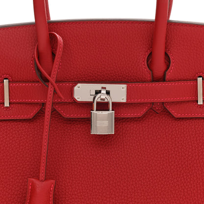 Hermes Togo Birkin 30 Rouge Vif 4 of 10