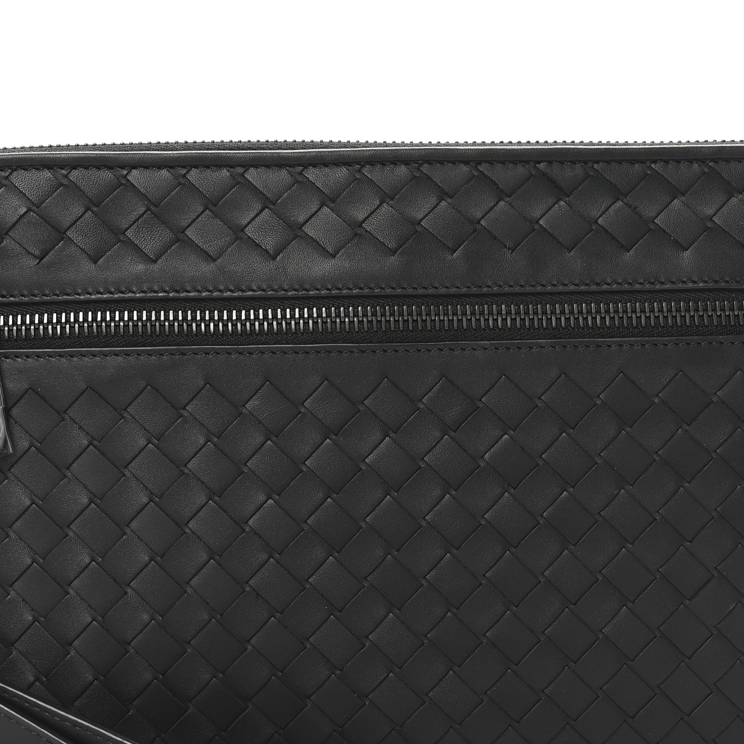 Bottega Veneta Calfskin Intrecciato Document Holder Black 7 of 7