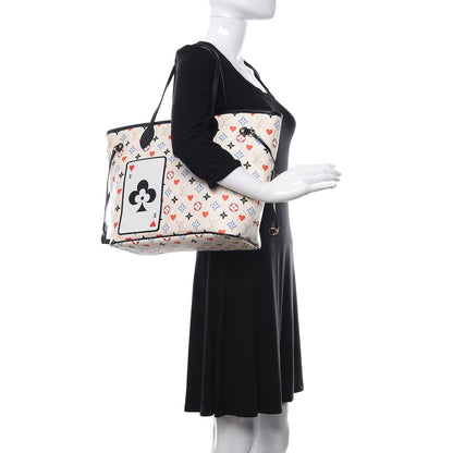 Louis Vuitton Game On Neverfull MM White 2 of 10