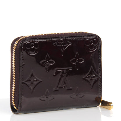 Louis Vuitton Vernis Zippy Coin Purse Amarante 3 of 7