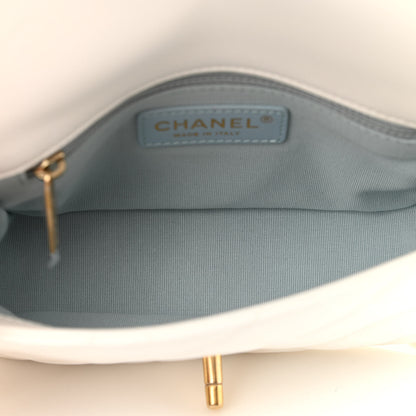 Chanel Lambskin Quilted Mini My Perfect Flap White 5 of 10