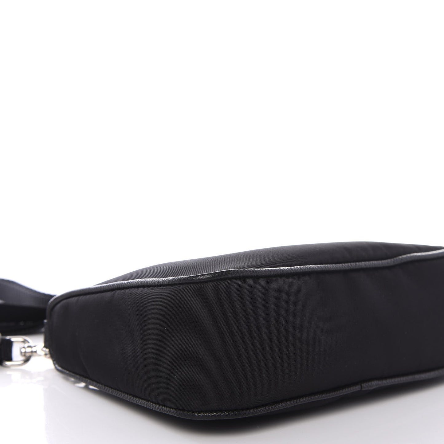 Tessuto Nylon Mini Re-Edition 2000 Shoulder Bag Black