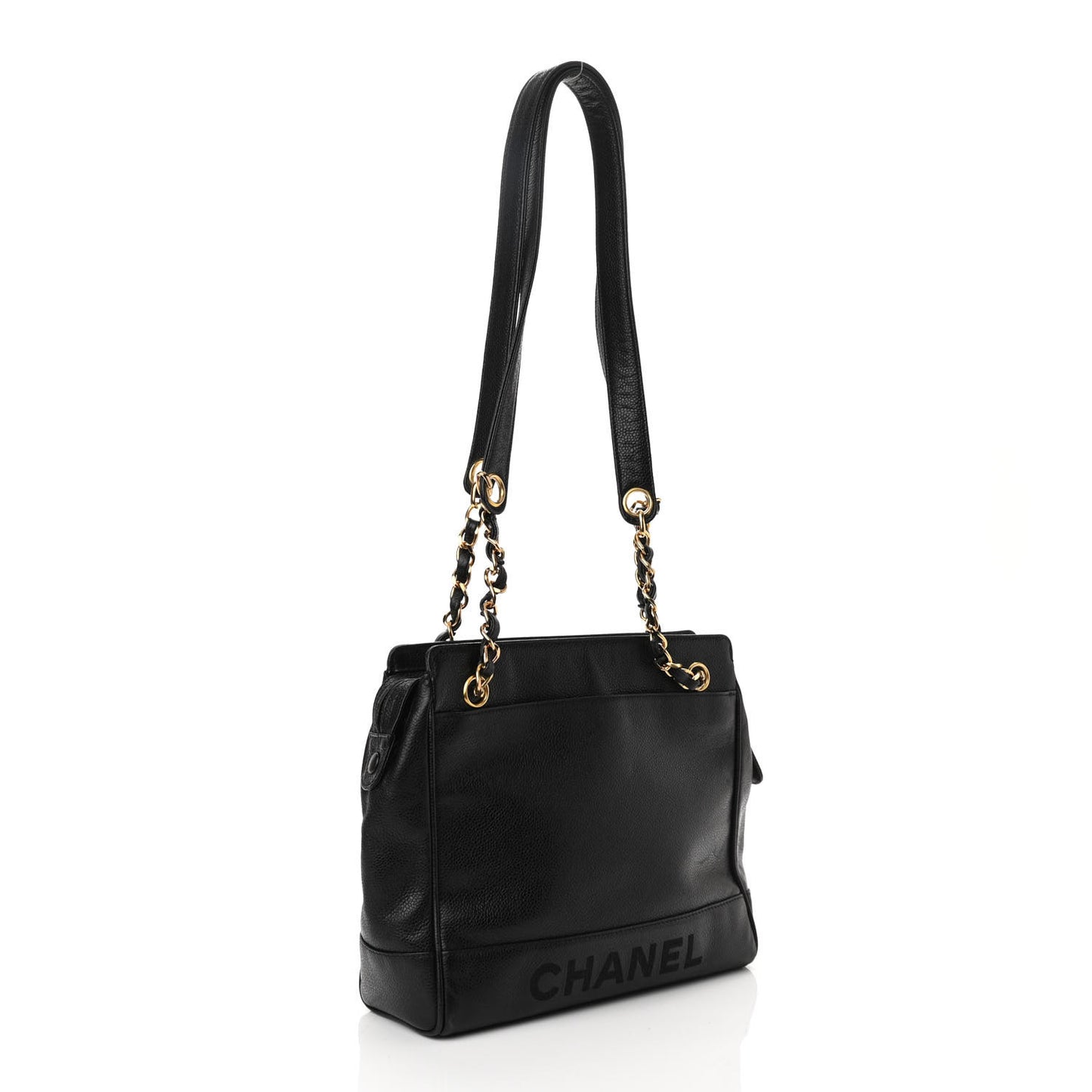 Caviar Shoulder Bag Black