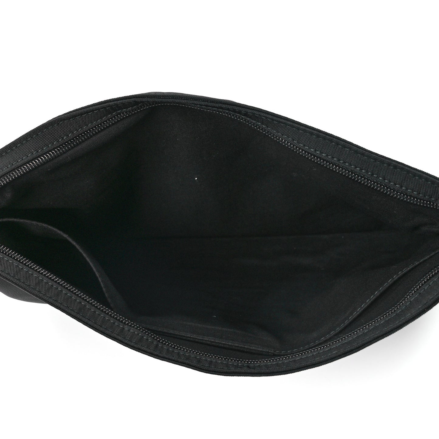 Nylon Logo Explorer Pouch Black