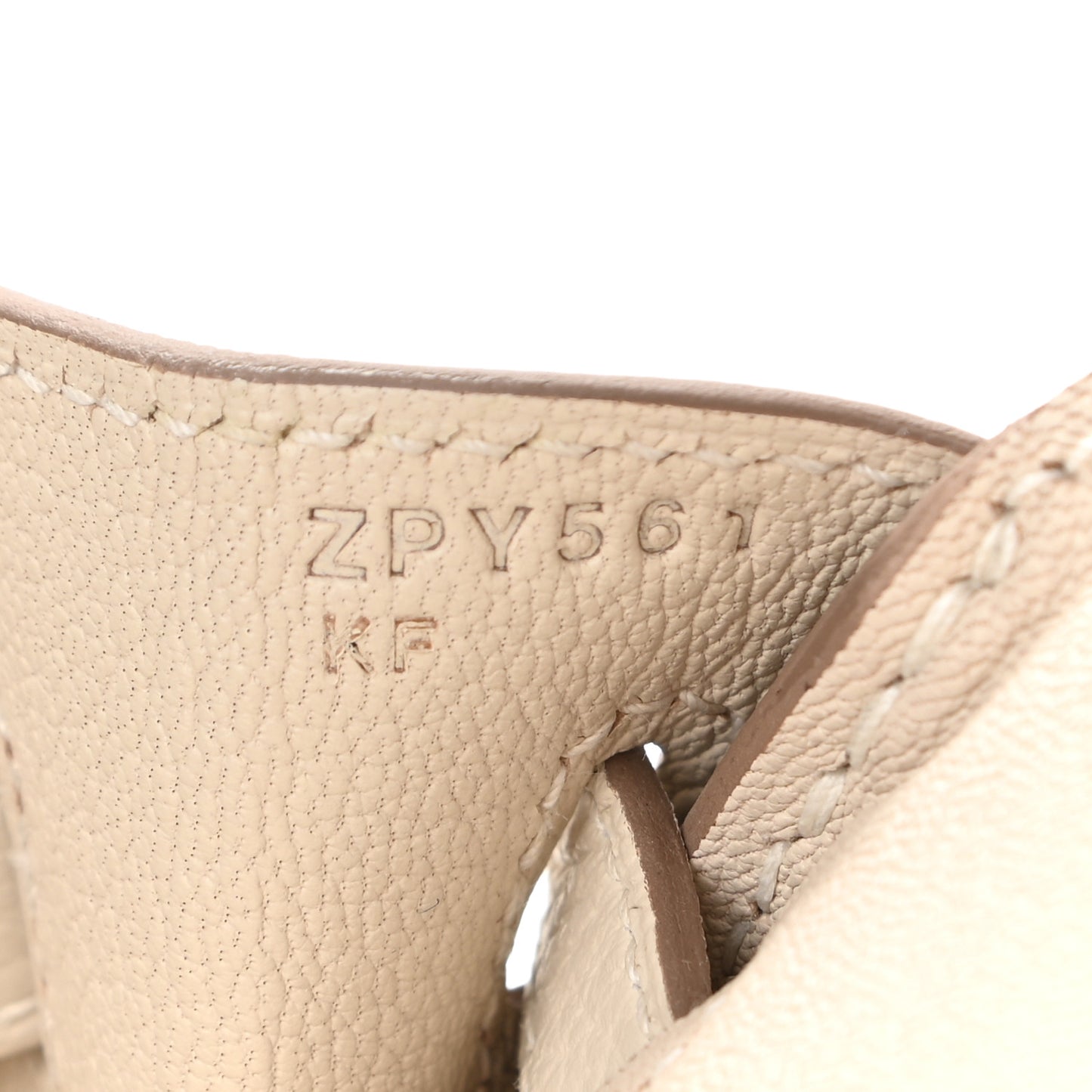 Togo Birkin 25 Craie