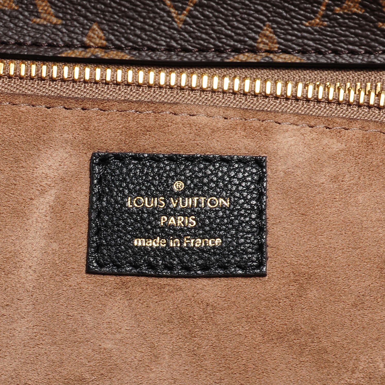 Louis Vuitton Monogram Tote W PM Black 6 of 7