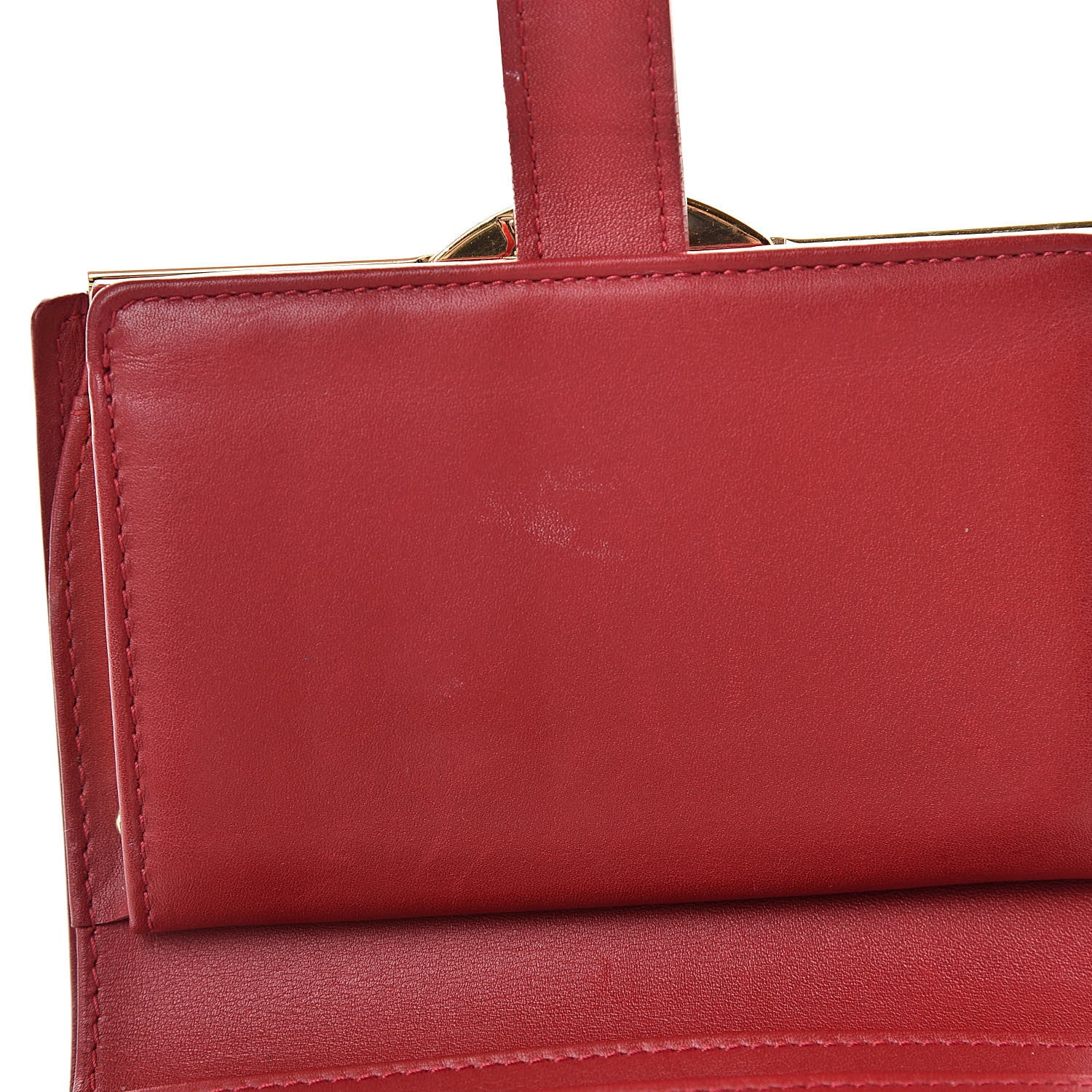 Louis Vuitton Vernis French Purse Wallet Pomme d'Amour 9 of 11