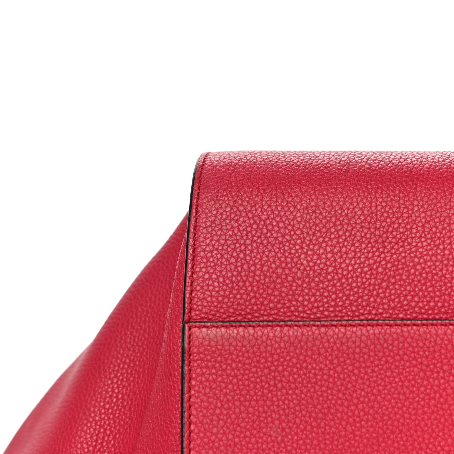 Loewe Grained Calfskin Small Hammock Shoulder Bag Raspberry 11 of 14