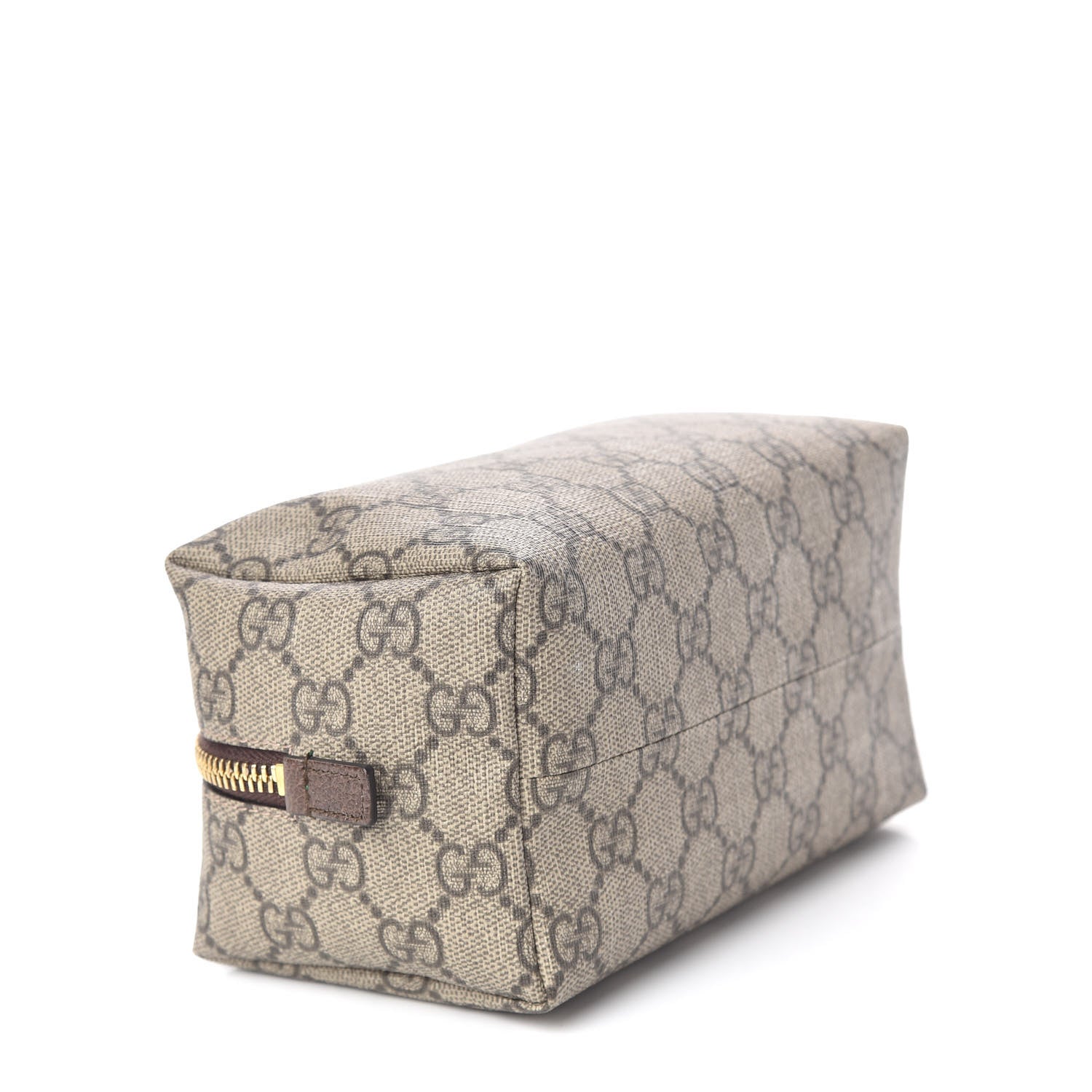 Gucci Soft GG Supreme Monogram Calfskin Medium Ophidia Cosmetic Case Beige Ebony New Acero 3 of 9