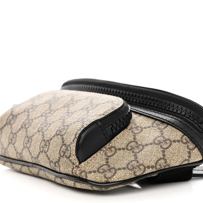 Gucci GG Supreme Monogram Belt Bag Black 11 of 11