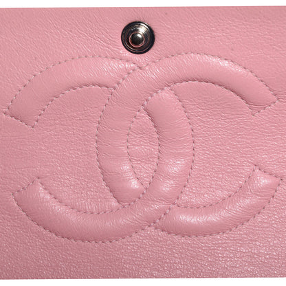 Chanel Caviar Quilted Medium Double Flap Pink 7 of 12
